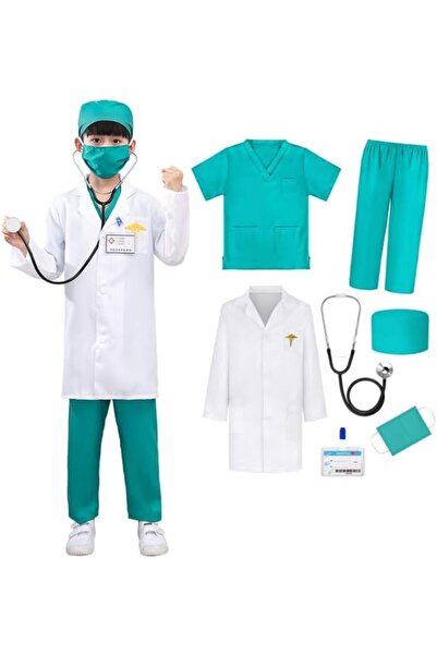Generic Doctor Costume Set,6 Pcs Cosplay Costume Sets for Kids