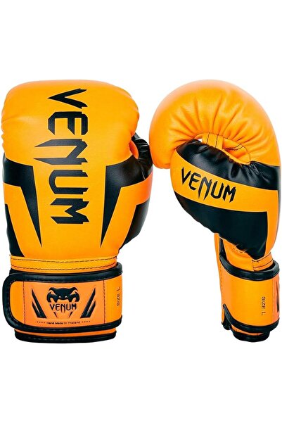 Venum , Elite Boxing Gloves Kids, Unisex Kids, L, Black