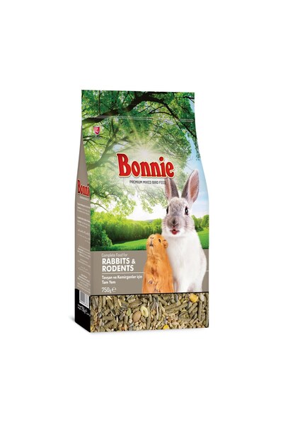 Bonnie Tavşan ve Kemirgen Yemi 750 G - 7 Adet