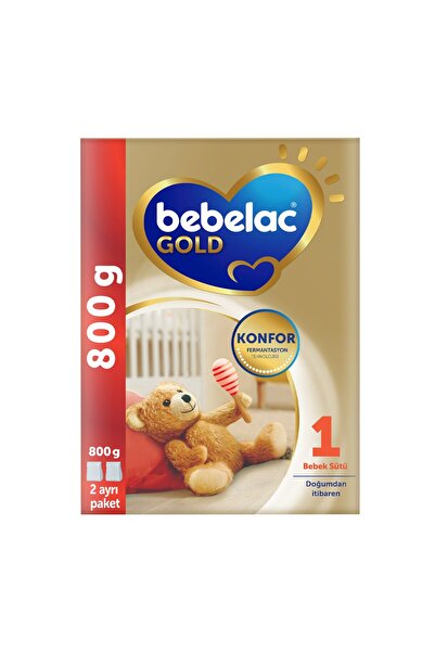 Bebelac Gold Konfor 1 Bebek Sütü 0-6 Ay 800 G - 4 Adet