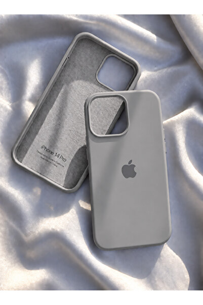 CaseKİdükkan iPhone 14 Pro Uyumlu Lansman Silikon Kılıf – Premium Yumuşak Dok...
