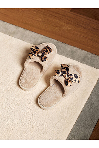 LC Waikiki Alita City Lcw Steps Brown Women's House Slippers with a Difference