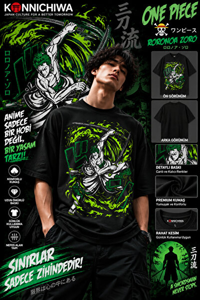 FG KONNİCHİWA One Piece Gear5 Luffy Zoro Shanks Ace Anime T-Shirt Tee Tshirt ...