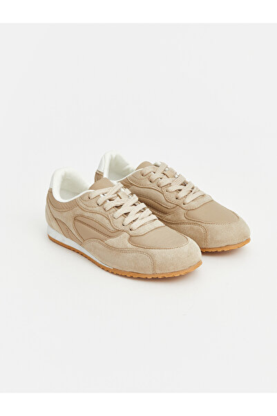 LC Waikiki Alita City Once Beige Women's Sneaker with a Difference