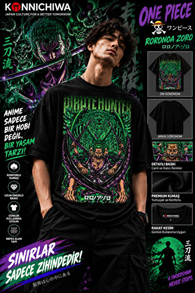 FG KONNİCHİWA One Piece Gear5 Luffy Zoro Shanks Ace Anime T-Shirt Tee Tshirt ...