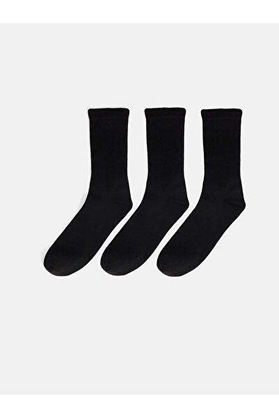LC Waikiki Rmz Gi̇yi̇m Farkiyla Men's Sock Socks 3-Pack