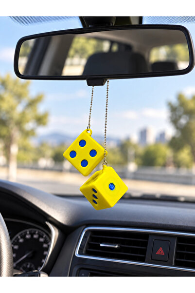 şimika tuning tuningmarketim Zar Rear View Mirror Ornament with Chain Sari Na...