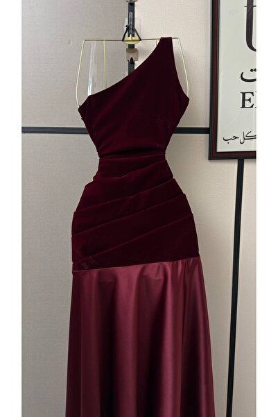 ELEGANTKSA Elegant Soft Dress That Combines the Luxury of Jacquard Fabric and...