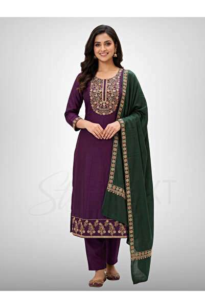 Generic Brand 3 Piece Churidhar Set