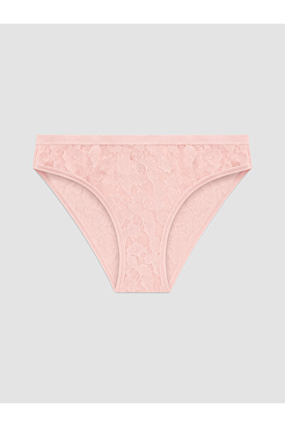 LC Waikiki Peak New Season Pink Lace Bikini Panties
