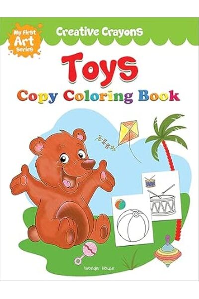 GENERAL Creative Crayons Toys : My First Art Series - Crayon Copy Colour Books