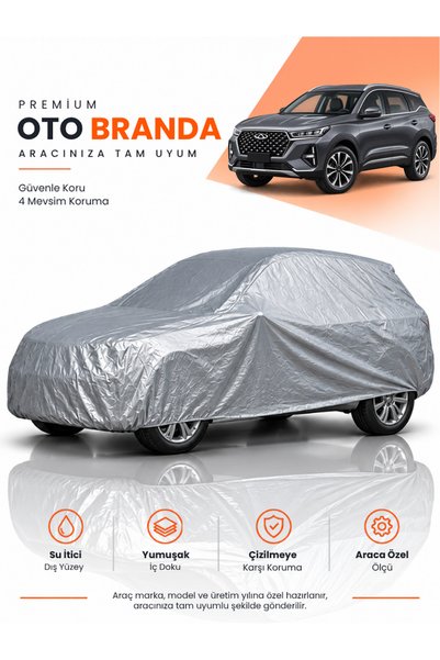 e-biz CHERY TİGGO 7 PRO - PRO MAX (2024-2025) SUV Uyumlu Araba Brandası Oto B...