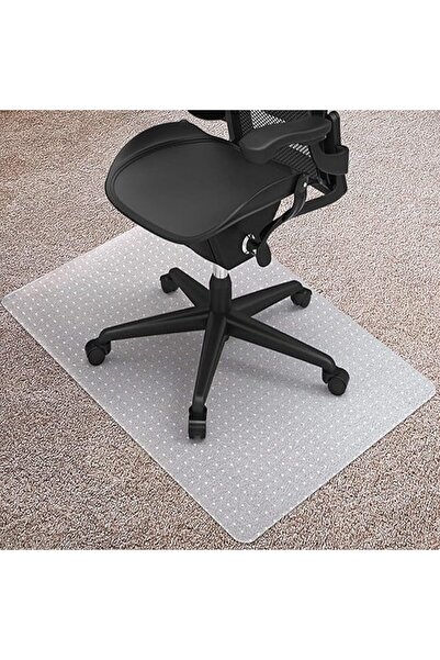Supreouts Desk Chair Mat, Easy Glide Rectangular Protect Mat Carpet Floors fo...