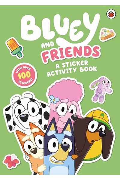 GENERAL Bluey: Bluey and Friends: كتاب أنشطة الملصقات