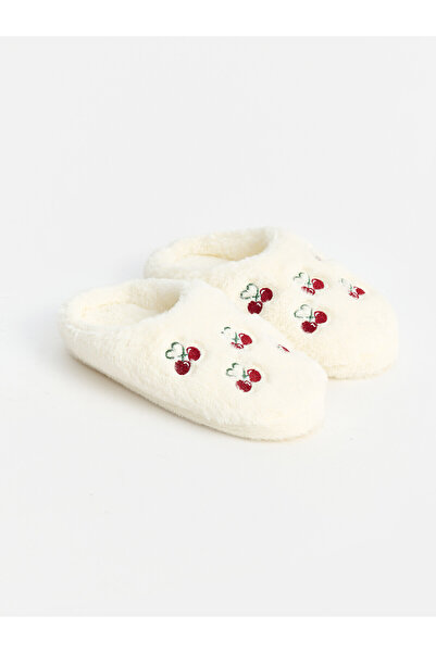 LC Waikiki Nevavm Lcw Steps Ecru Girls' Slippers with a Difference