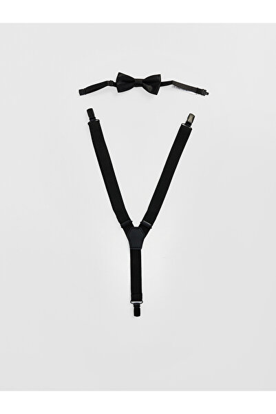 LC Waikiki Two Mt Shop Quality Lcw Accessories Black Plain Boys' Pants Hanger