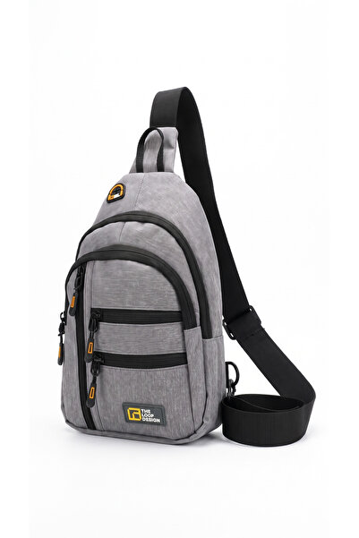 the loop design Unisex Çok Bölmeli Çapraz Ayarlanabilir Askılı Göğüs Omuz Çan...