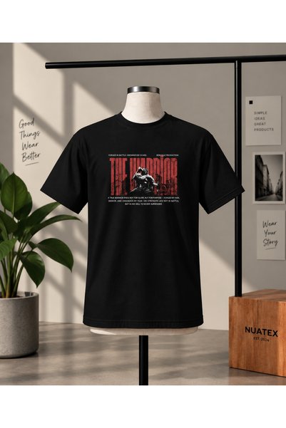 NUATEX The Warrior Printed Regular T-Shirt