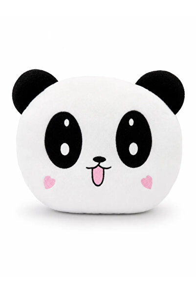 Alışveriş Kasabası Plush Pillow – Soft Plush Toy with Adorable Panda Design -...