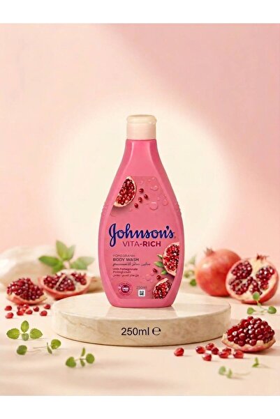 Johnson Johnsons Vita Rich with Pomegranate Blossom Extract Body Wash 250 ml