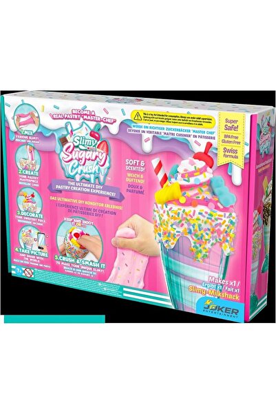 Slimy Sugary Crush™ DIY ASMR Ice Cream Series 1 Milkshake Maker Set, 2 Assort...