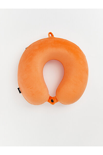 LC Waikiki Alita City Lcw Joy Orange Plush Neck Pillow with a Difference