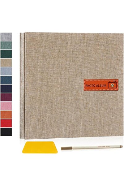 Yelajoy Large Self Adhesive Photo Album, 40 Pages DIY Scrapbook Album, Holds ...