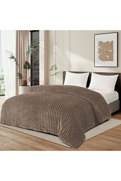 mingle Nefren Fur Blanket Light Double-Sided - Weight 1.5 kg - Size 200X220 cm