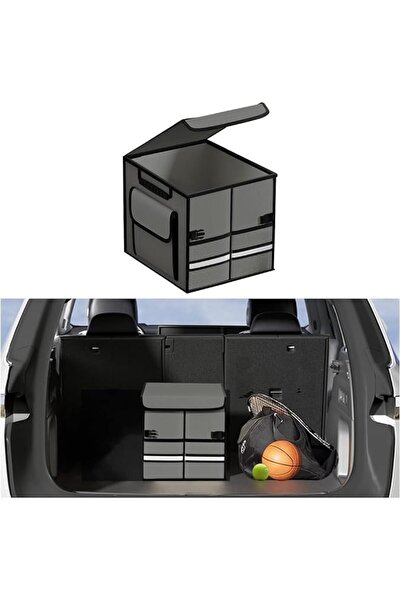 GENERAL Mikacoz Car Trunk Organizer Multi-Compartment Foldable Storage Organi...