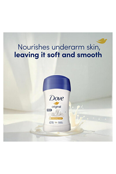 Dove Antiperspirant Stick Original, 48H Protection, Alcohol-Free, 40g