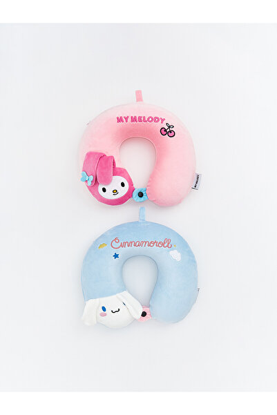 LC Waikiki Alita City Lcw Joy Mixed Embroidered Girls' Neck Pillow with a Dif...
