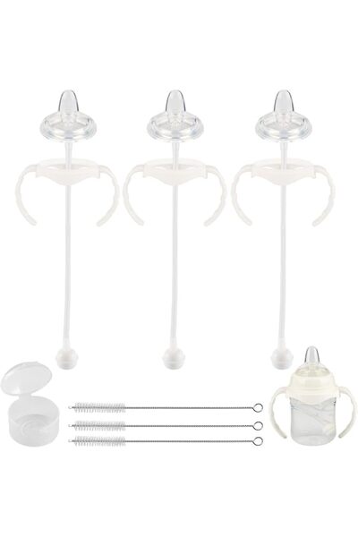 GENERAL Sippy Cup Soft Spout Conversion Kit for Evenflo Balance Plus Wide Nec...