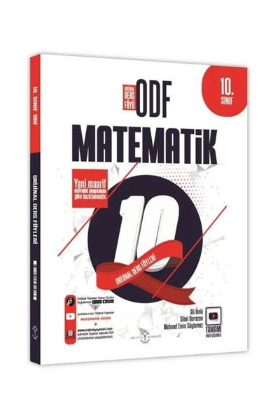 Orijinal Yayınları 2028 MODEL ORİJİNAL YENİ OKUL MÜFREDATINA UYARLI-10. Sınıf Matematik ODF Orijinal Ders Föyleri Yeni Maarif Modele Uygun