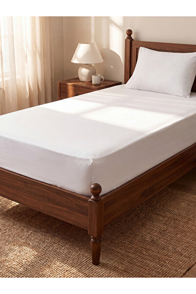 LC Waikiki Alita City Farkıyla Lcw Home White Single Bed Sheet 100X200 cm