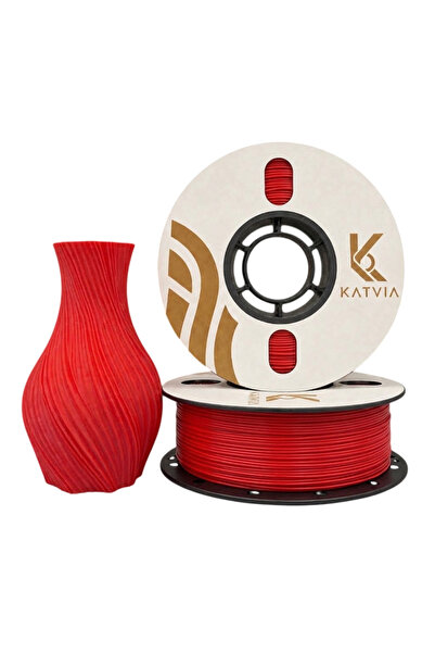 Katvia PLA Filament 1.75mm 1kg Kırmızı