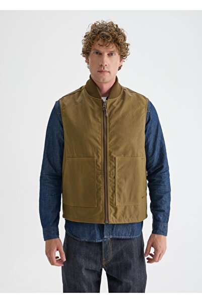 Work Wax Vest Bej / Work Wax Vest Field Tan -LIMITED EDITION
