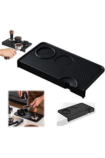 GENERAL Espresso Tamping Mat,Food Grade Silicone Coffee Tamper Mat,Coffee Por...