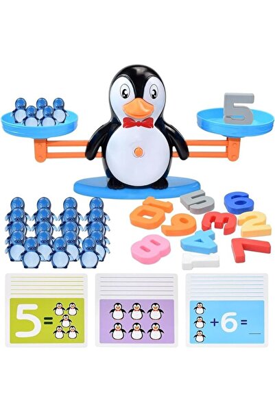U-HOOME U HOOME Penguin Balance Scale Number Counting Blocks Games for Kids A...