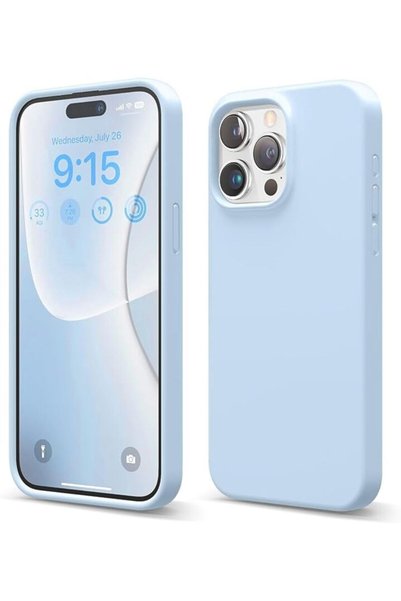 Noir İphone 13 Pro Uyumlu İçi Kadife Lansman Silikon Kapak Kılıf
