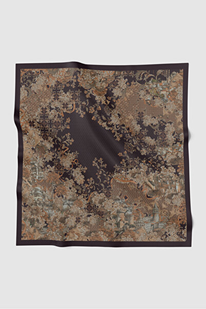 Buttonscarves Istanbul Viskon Eşarp - Kahve