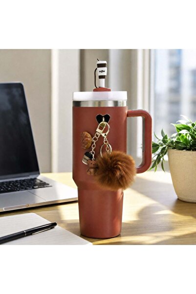 OEM Set Charms Ursulet pentru Cana Termos Cafea