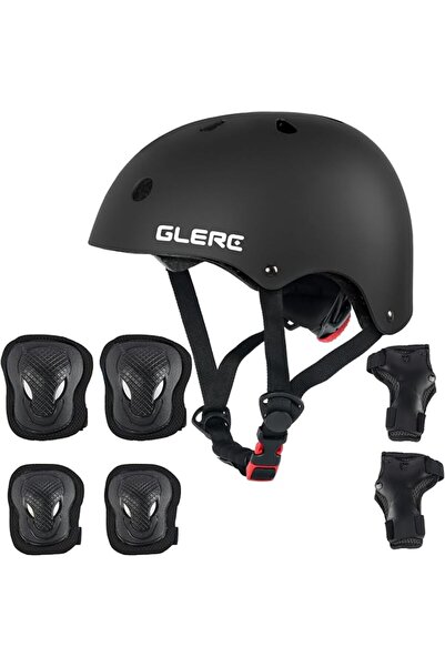 Glerc "Glerc" Children's Bicycle Helmet, Protective Equipment Set with Elbow,...