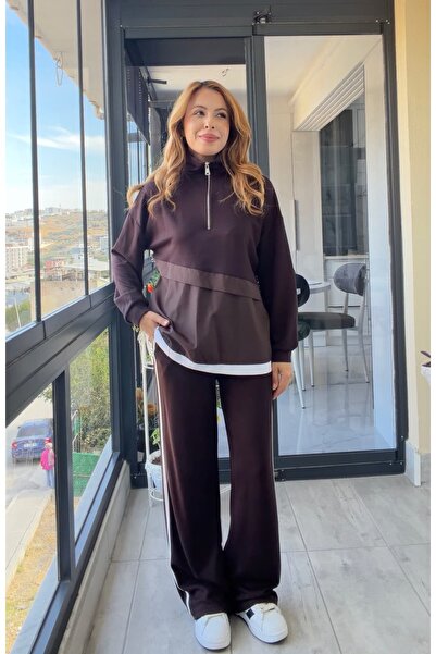İrka Moda File Detaylı Modal Takım
