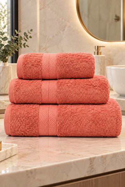 Generic Brand Luxury 3-Piece Bath Towel Set 100% Cotton - Soft and Highly Abs...
