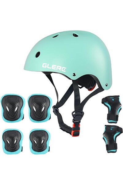 Glerc "Glerc" Children's Bicycle Helmet, Protective Equipment Set with Elbow,...