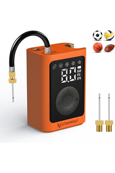 ETENWOLF P300 Plus Ball Pump, Electric Basketball Pump Inflation Deflation wi...