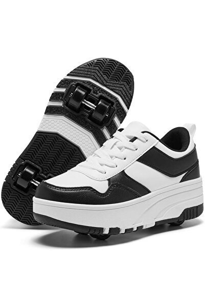 GENERAL Roller Skate Shoes for Boys Girls 2-in-1 with wheels sneaker