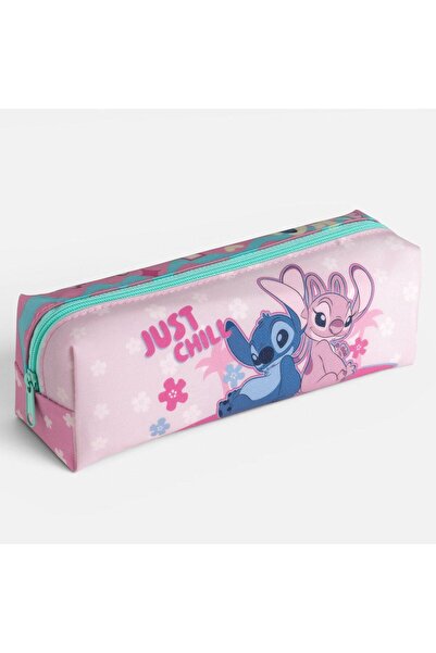 OEM Penar Cilindric Roz Stitch 19x6x6cm