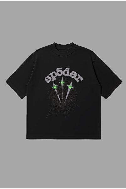 PURE POWER Sp5der x Nocta Μπλουζάκι με στάμπα, Oversize Boxy Cut, Unisex, 100...