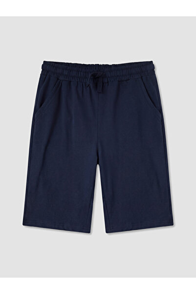 LC Waikiki Two Mt Shop Quality Lcw Kids Navy Blue Boys Bermuda Shorts